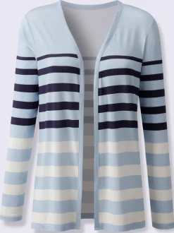 T-shirts et veste légers à rayures sportives assorties