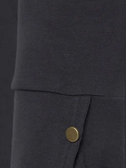 T-shirts à manches 3/4 avec boutonnières et coupe décontractée