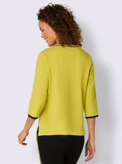 T-shirts manches 3/4 avec broderie feel good