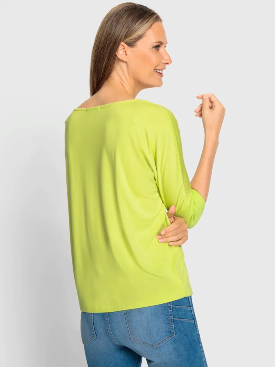 T-shirts à manches chauve-souris encolure ronde confortables