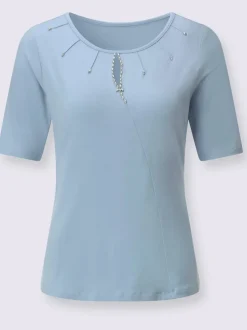 T-shirts à manches courtes avec découpes et détails brillants