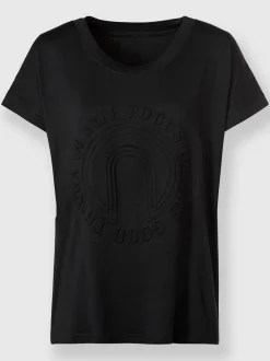 T-shirts à manches courtes avec imprimé 3D encolure ronde
