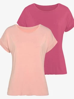 T-shirts à manches courtes coupe décontractée finition douce