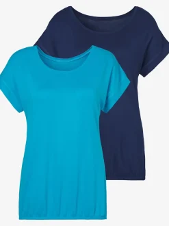 T-shirts à manches courtes coupe décontractée finition douce