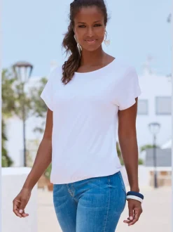 T-shirts à manches courtes coupe décontractée finition douce