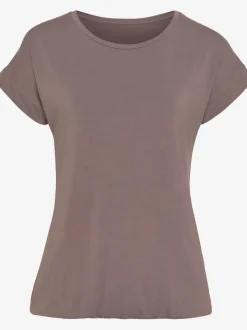 T-shirts à manches courtes coupe décontractée finition douce