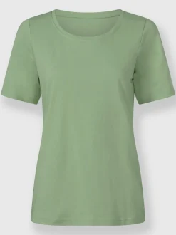 T-shirts à manches courtes en coton doux certifiés GOTS