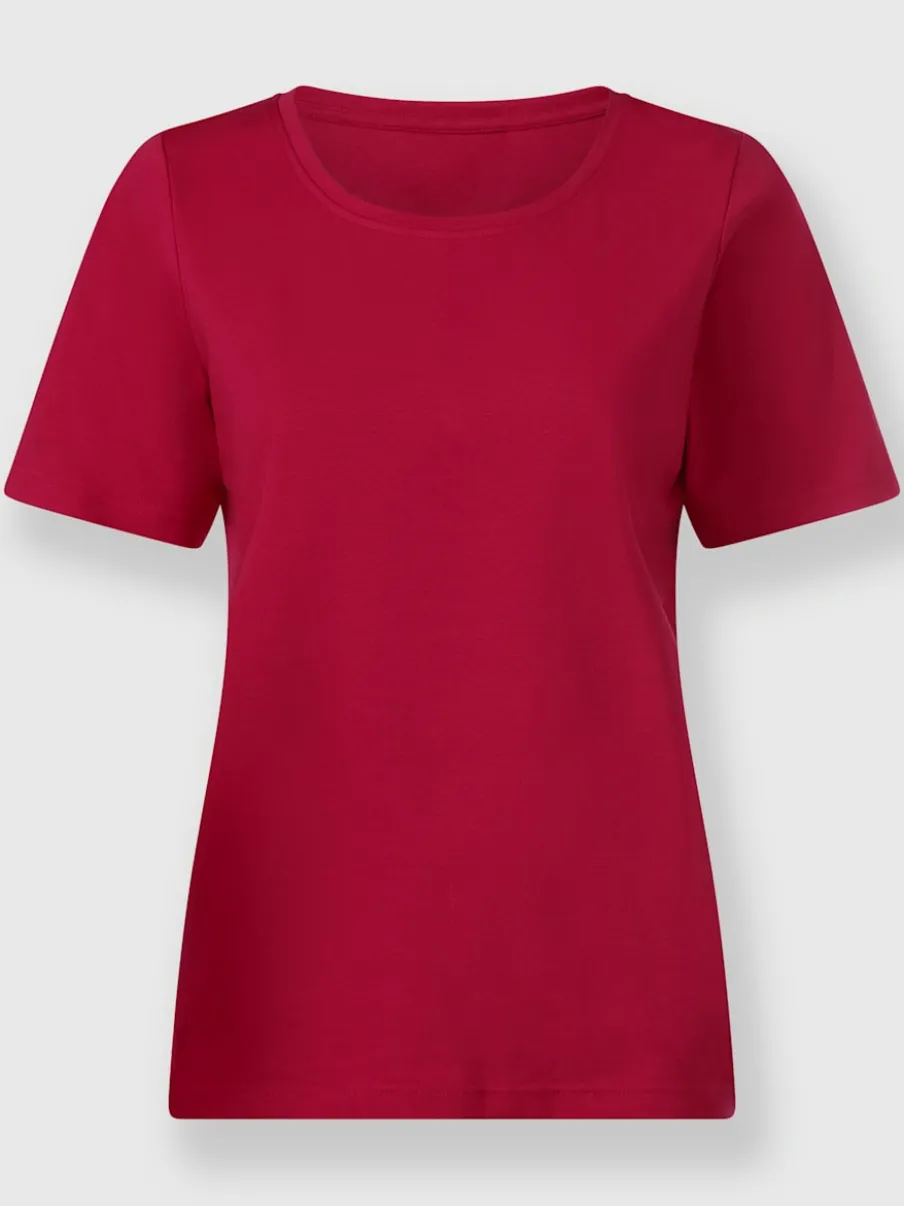 T-shirts à manches courtes en coton doux certifiés GOTS