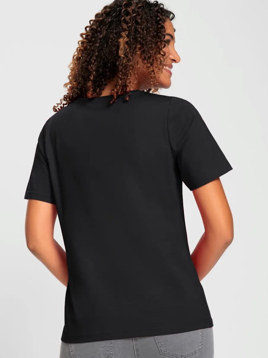 T-shirts à manches courtes en coton doux certifiés GOTS