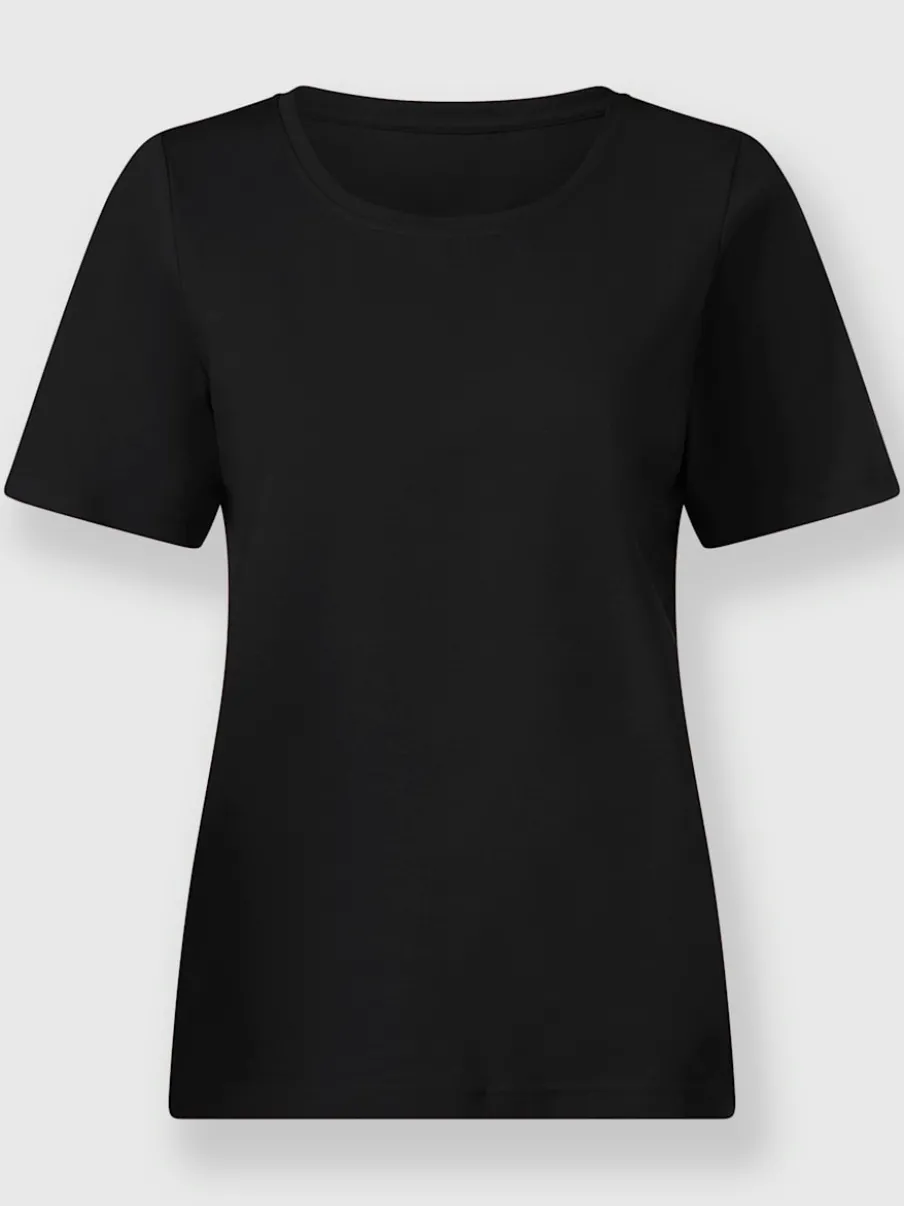 T-shirts à manches courtes en coton doux certifiés GOTS