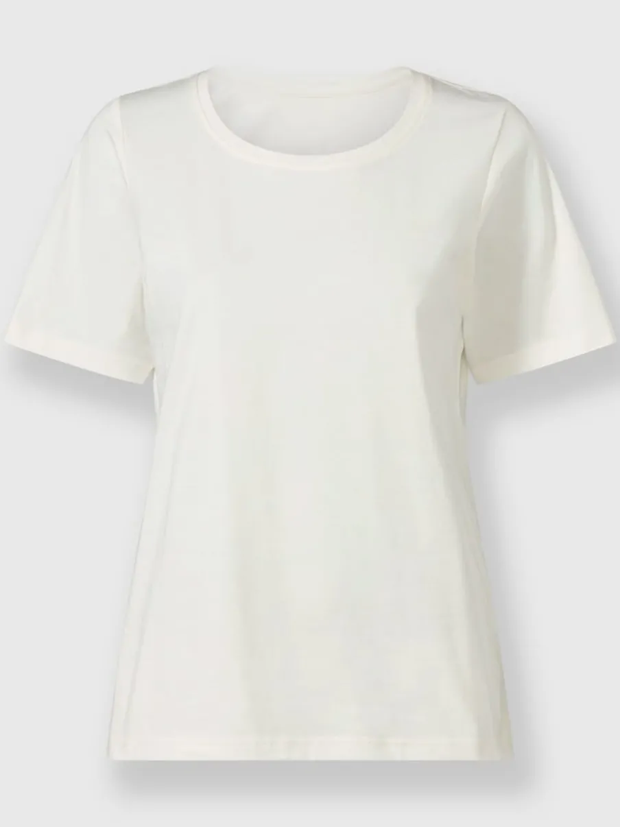 T-shirts à manches courtes en coton doux certifiés GOTS