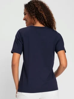 T-shirts à manches courtes en coton doux certifiés GOTS