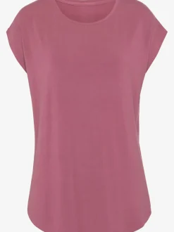 T-shirts à manches courtes en viscose douce et fluide