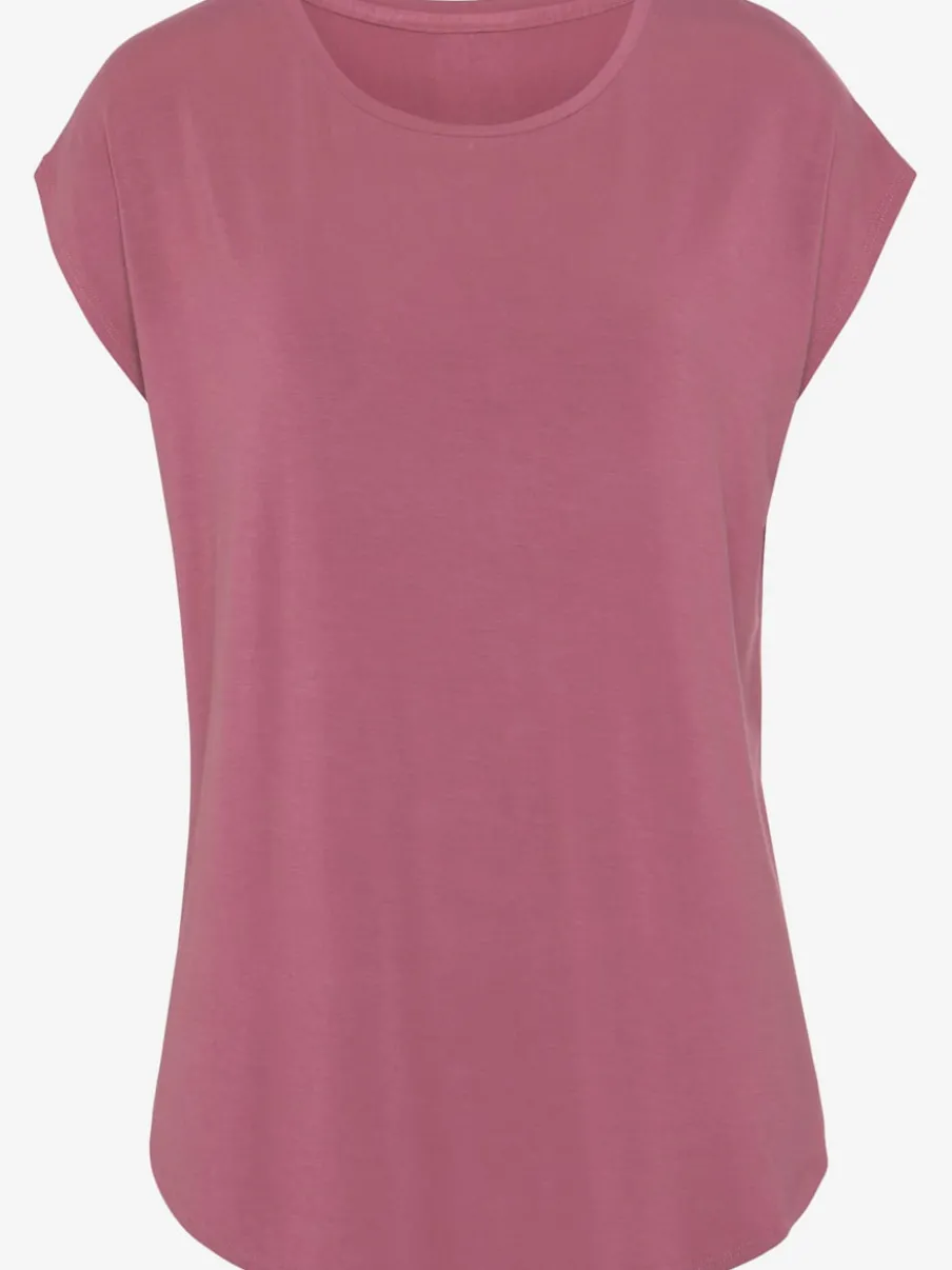 T-shirts à manches courtes en viscose douce et fluide