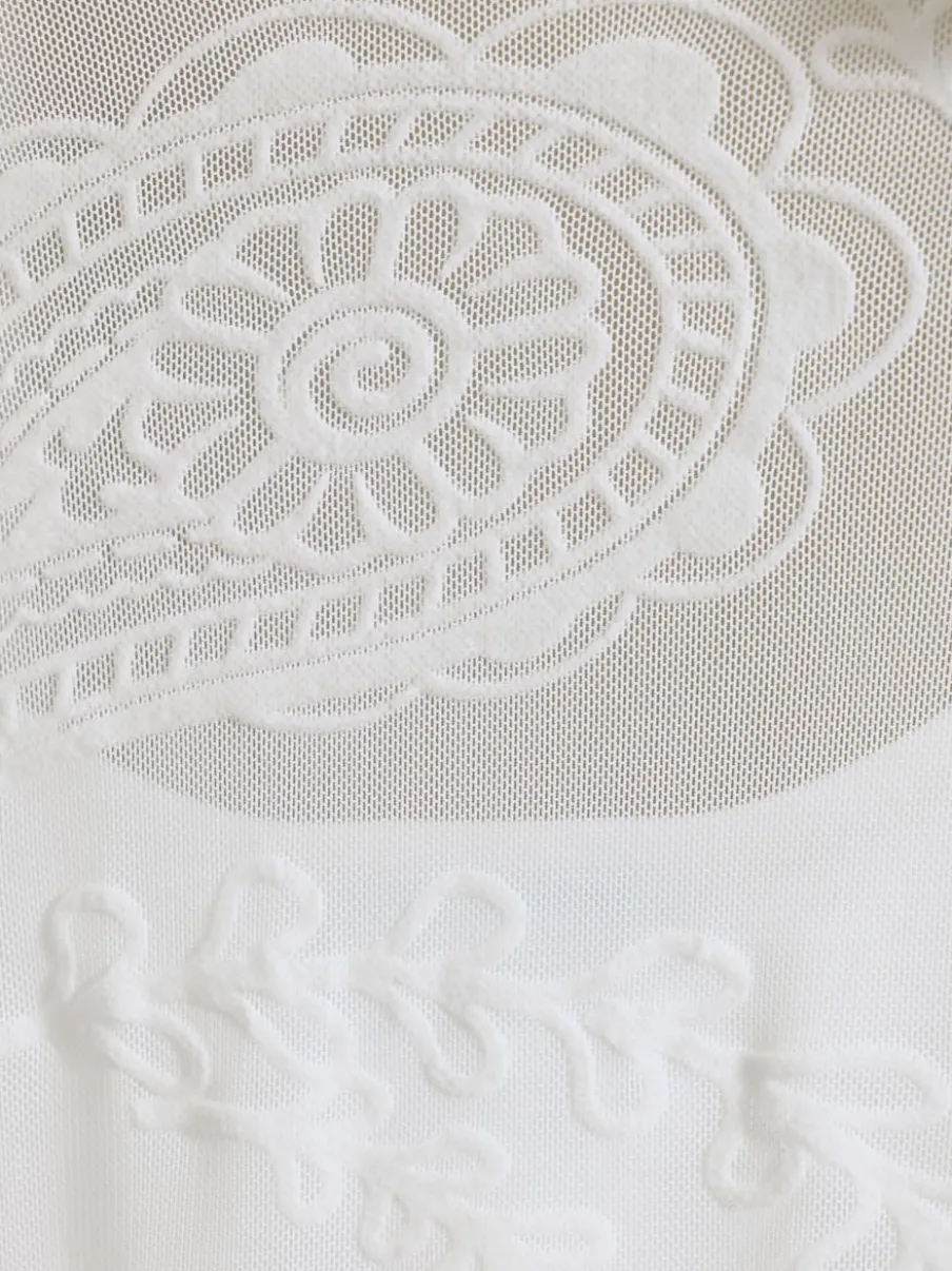 T-shirts à manches longues avec imprimé paisley décoratif