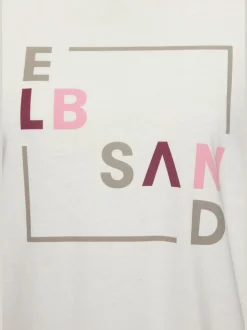 T-shirts manches longues avec col rond et logo imprimé