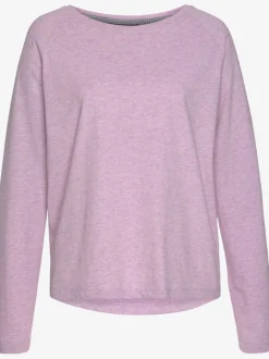 T-shirts à manches longues avec logo et coupe affinante