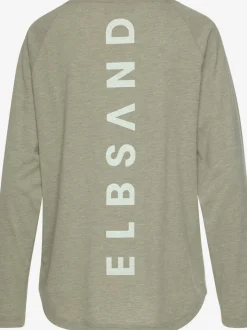 T-shirts à manches longues avec logo et coupe affinante