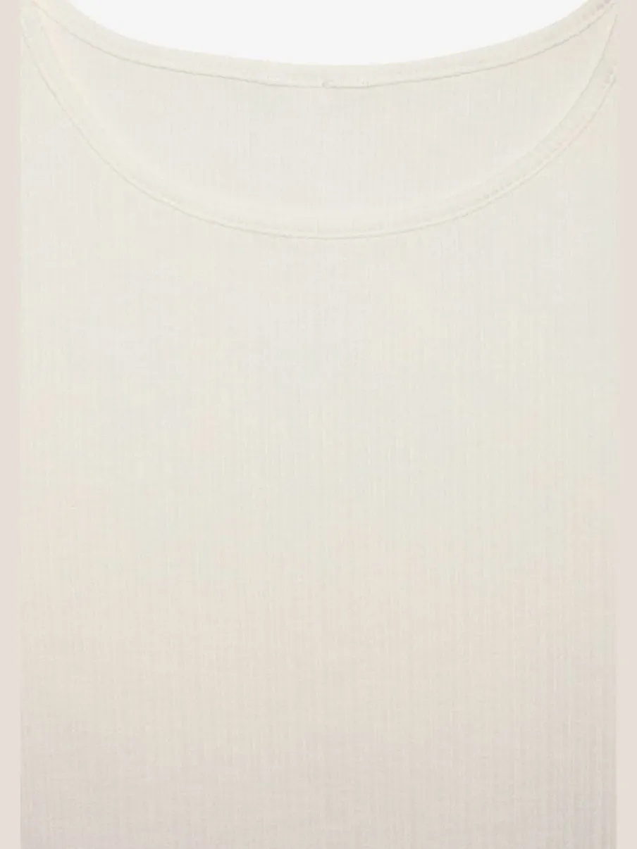 T-shirts à manches longues en viscose et polyester recyclé