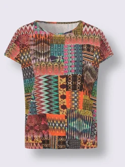 T-shirts modernes avec motifs imprimés et manches courtes