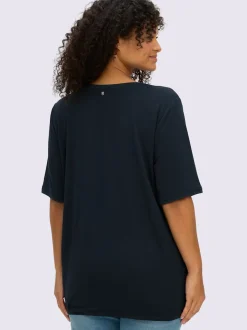 T-shirt superbe mélange de matières