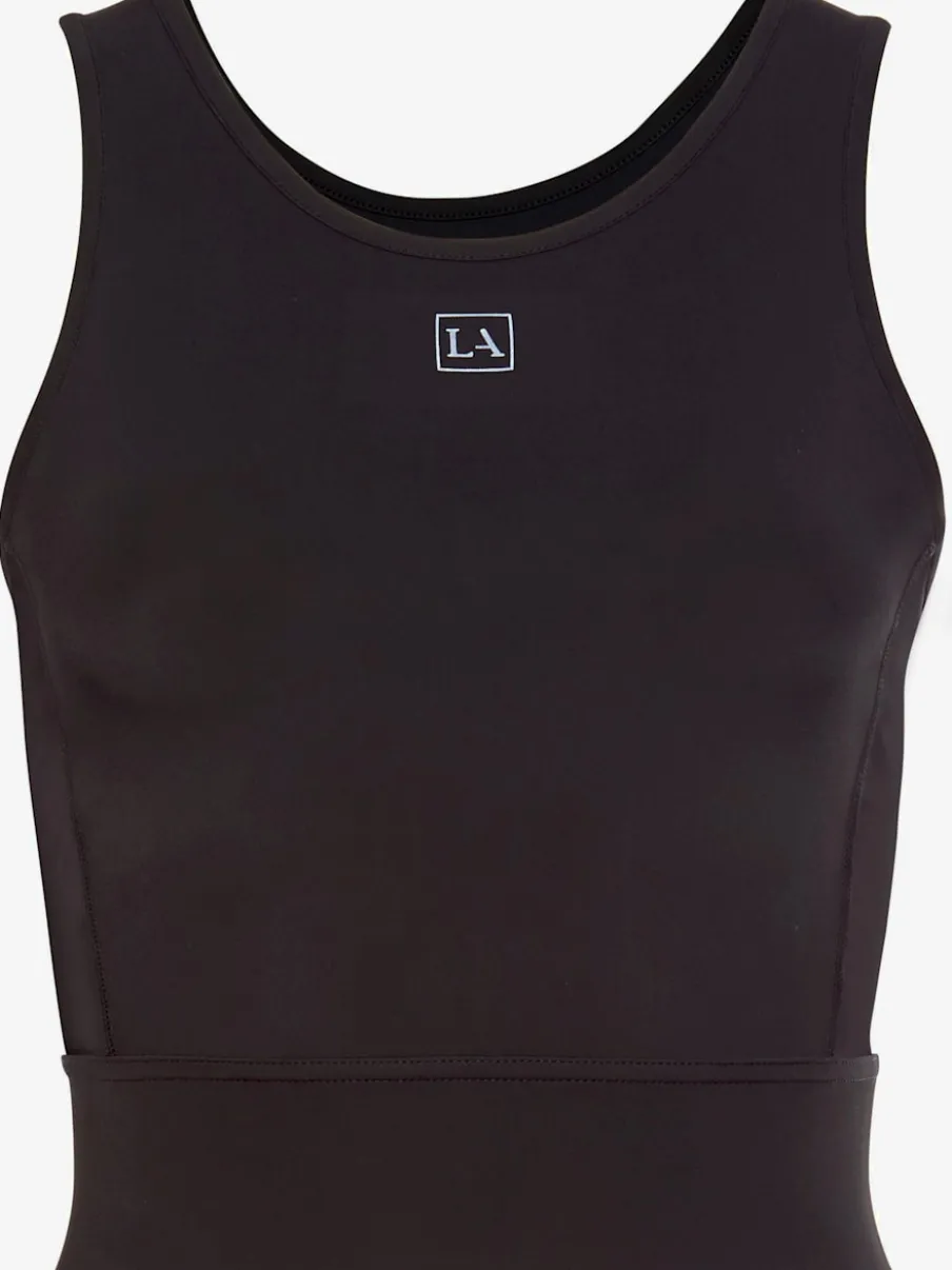 T-shirt technique court avec dos découpé en polyester