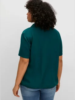 Tunique col chemise ouvert