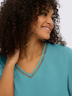 Tunique dentelle ajourée