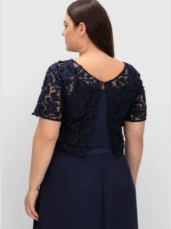 Tunique dentelle florale