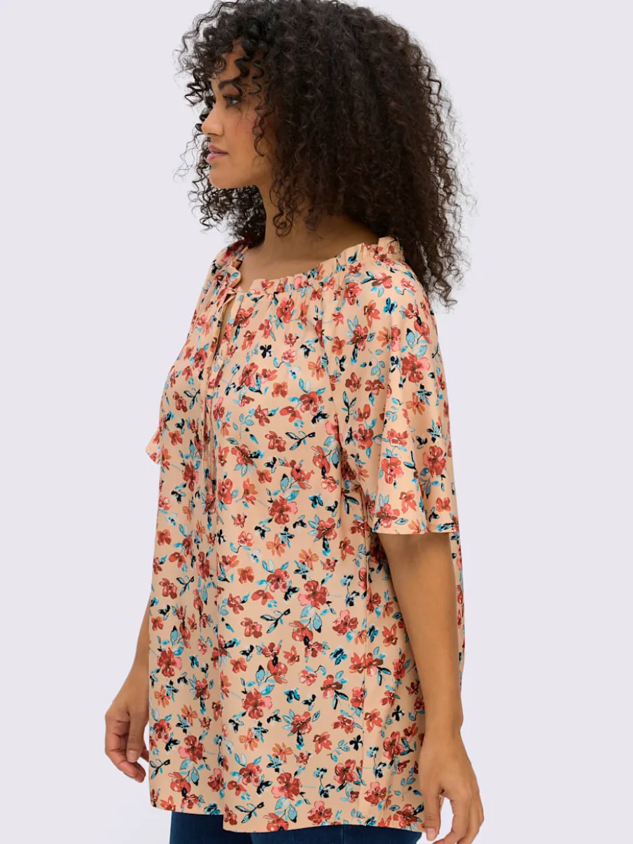 Tunique imprimé floral