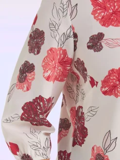 Tunique joli motif floral