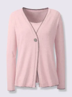 Twinset cardigan et débardeur en viscose douce chic