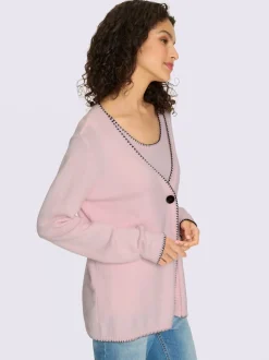 Twinset cardigan et débardeur en viscose douce chic