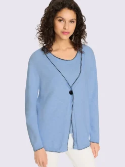 Twinset cardigan et débardeur en viscose douce chic