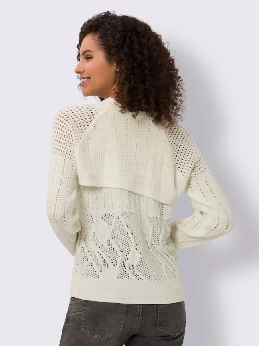 Twinset composé de boléros et débardeurs en tricot léger