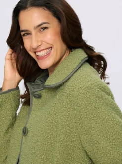 Veste bouclée qualité bouclée chaude
