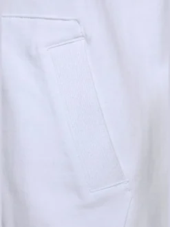 Veste à capuche avec logo et poches fendues