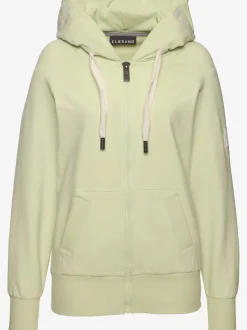 Veste à capuche douce avec poches pratiques et finitions confortables