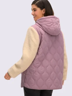 Veste à capuche le motif piqué revisité