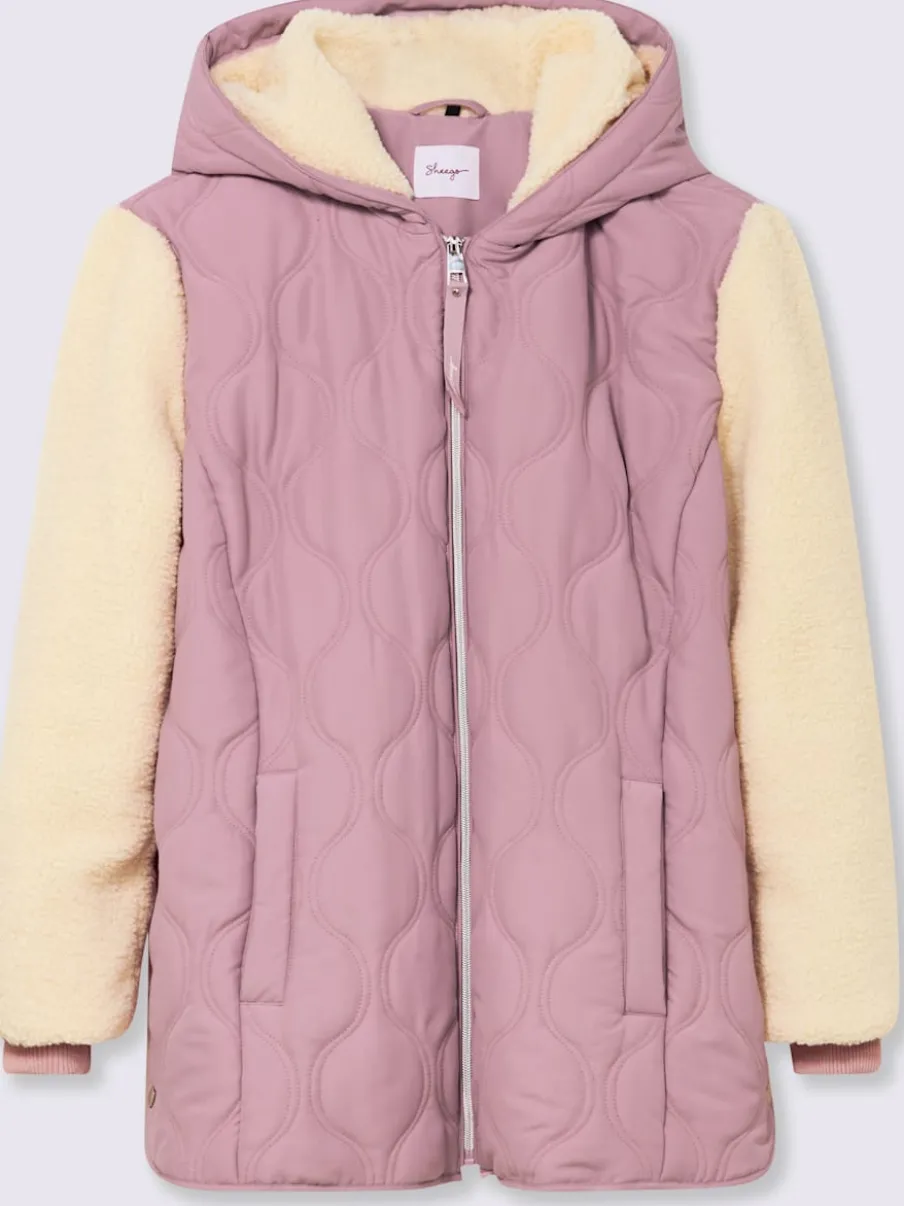 Veste à capuche le motif piqué revisité