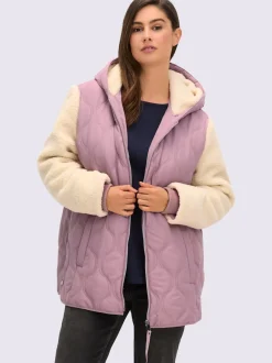 Veste à capuche le motif piqué revisité