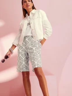 Veste chemisier en coton lin confortable à porter