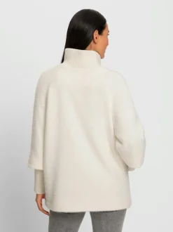 Veste col montant avec poches et manches longues