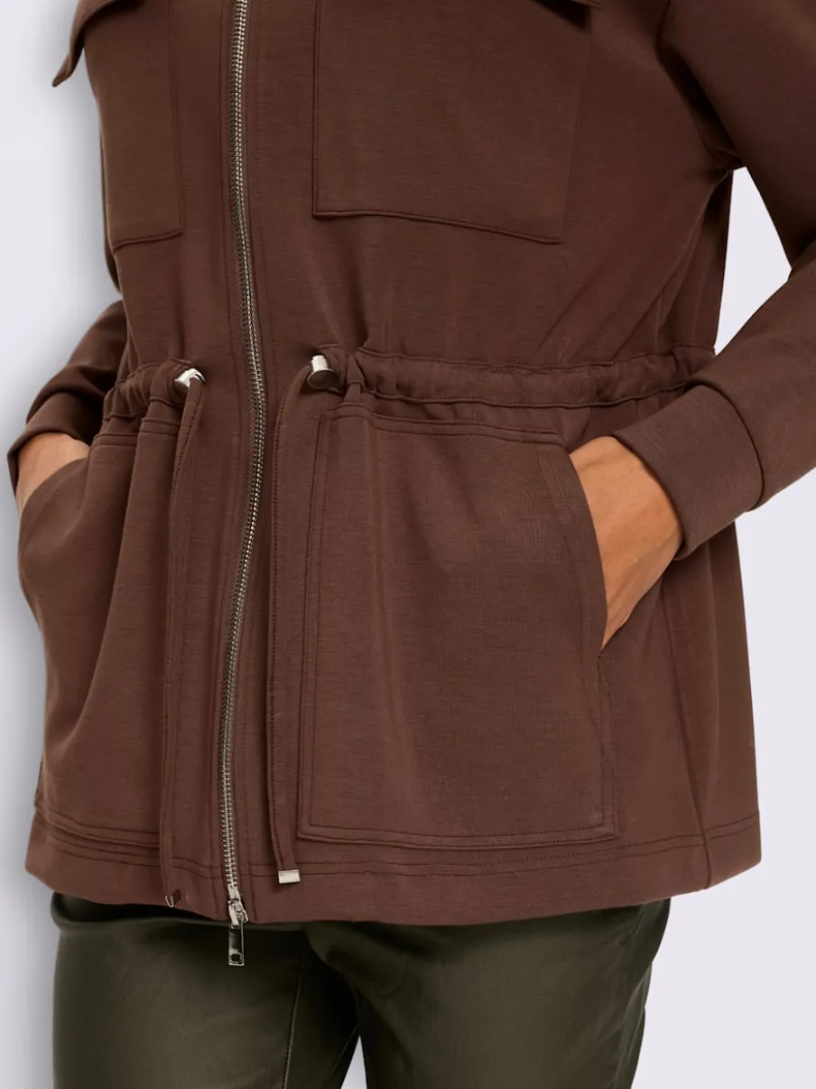 Veste coulisse à la taille