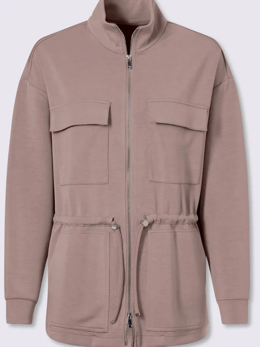 Veste coulisse à la taille
