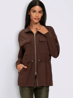 Veste coulisse à la taille