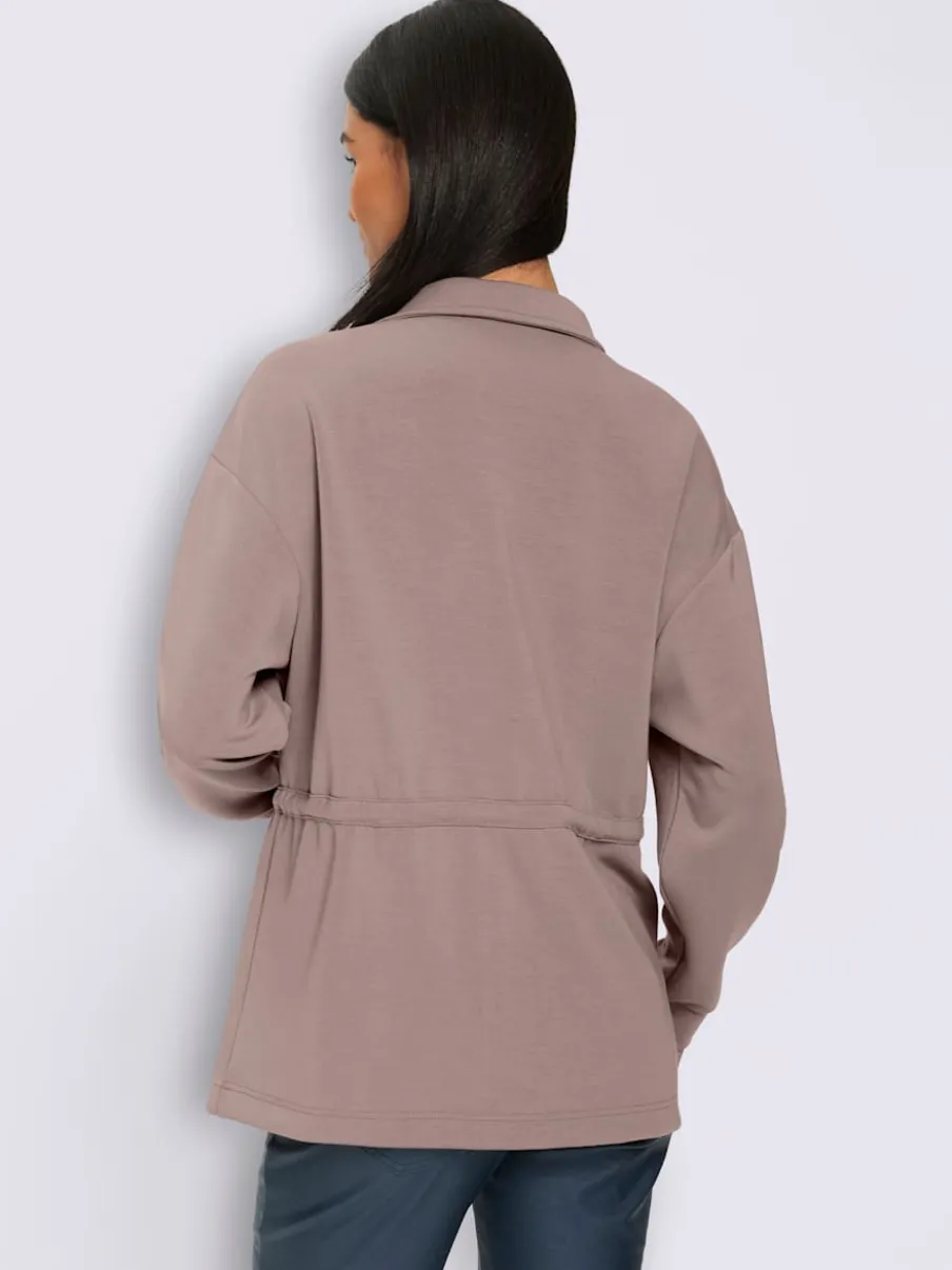 Veste coulisse à la taille
