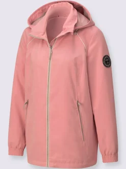 Veste de mi-saison avec capuche et poches zippées