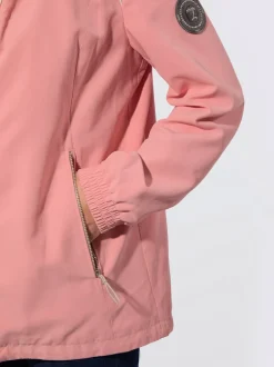 Veste de mi-saison avec capuche et poches zippées