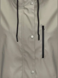Veste de pluie parka longue et imperméable à capuche